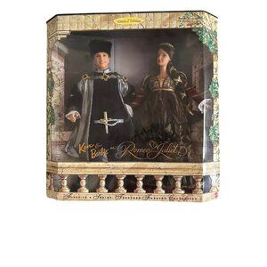 Ken & Barbie as Romeo and Juliet Doll Set Limited Edition 1997 Mattel 19364 NRFB